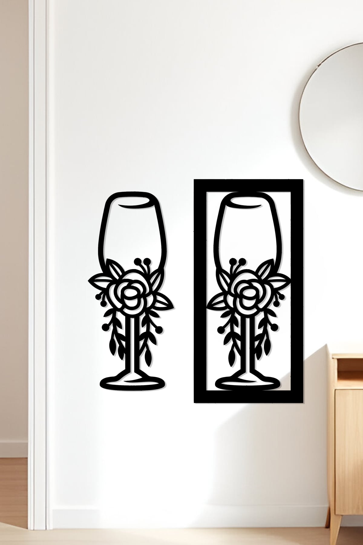 Wine Wall Art, Wall Decor, Home Decor 3d model