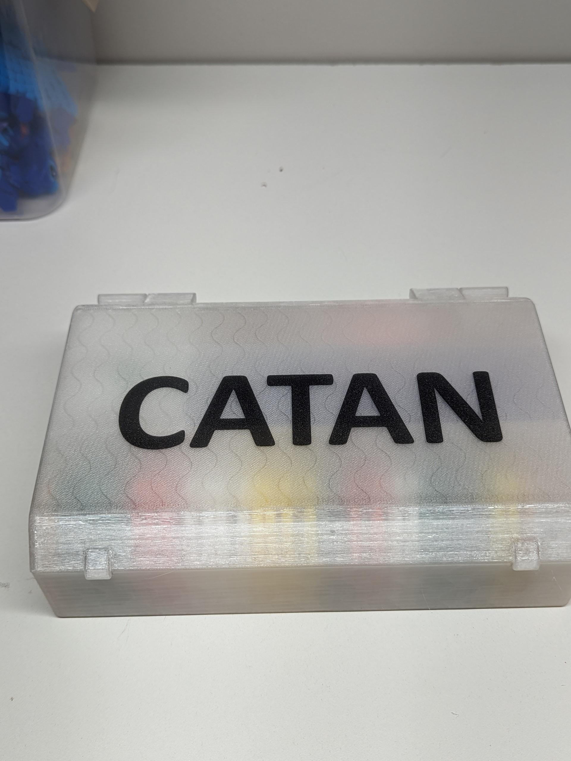 Settlers of Catan Mini - Storage Box 3d model