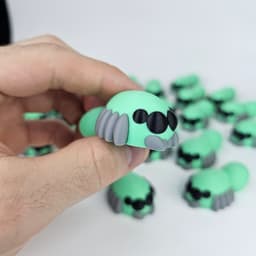 Spider Mini Monster #9 Colored .3MF 3d model