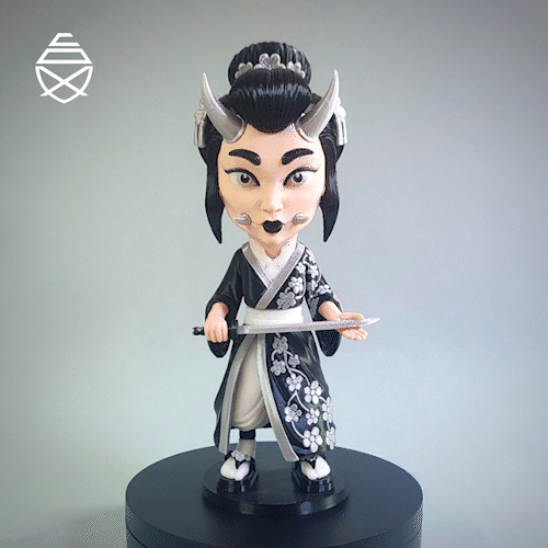 Hannya Chibi 3d model