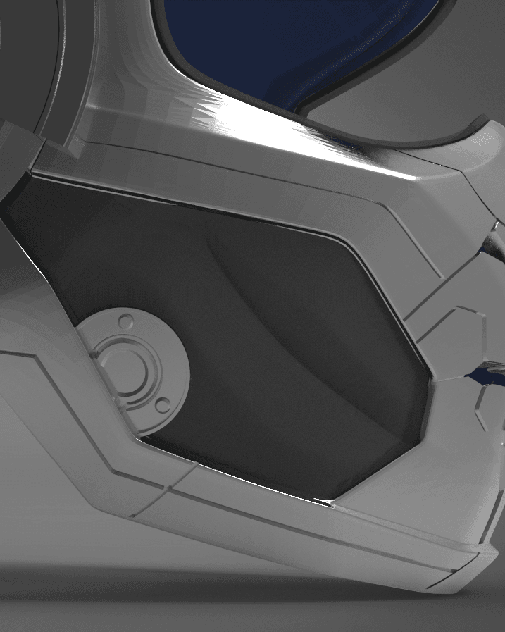 Taskmaster's Helmet - Black Widow 3d model