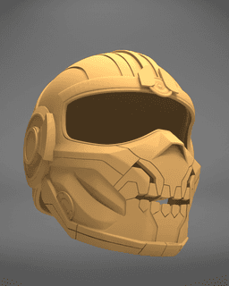 Taskmaster's Helmet - Black Widow 3d model