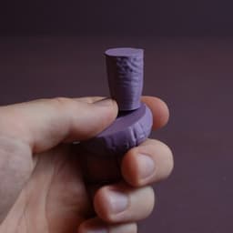 Magnetic Mushrooms - Fidget Toy with Magnetics, Joystick, Slider, Pop Fidgets 3d model