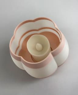 Bloom Tealight Lantern Cherry Blossoms Collection Printable Objects 3d model