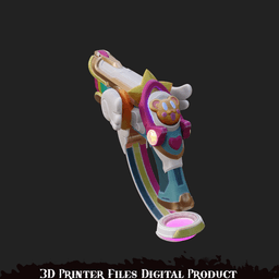 Mercy Magical Girl Pistol from Overwatch 2 3d model