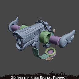 Mercy Magical Girl Pistol from Overwatch 2 3d model