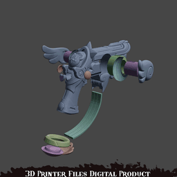 Mercy Magical Girl Pistol from Overwatch 2 3d model