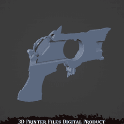 Mercy Magical Girl Pistol from Overwatch 2 3d model