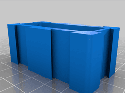 Modular Table Corner Tool Shelf 3d model
