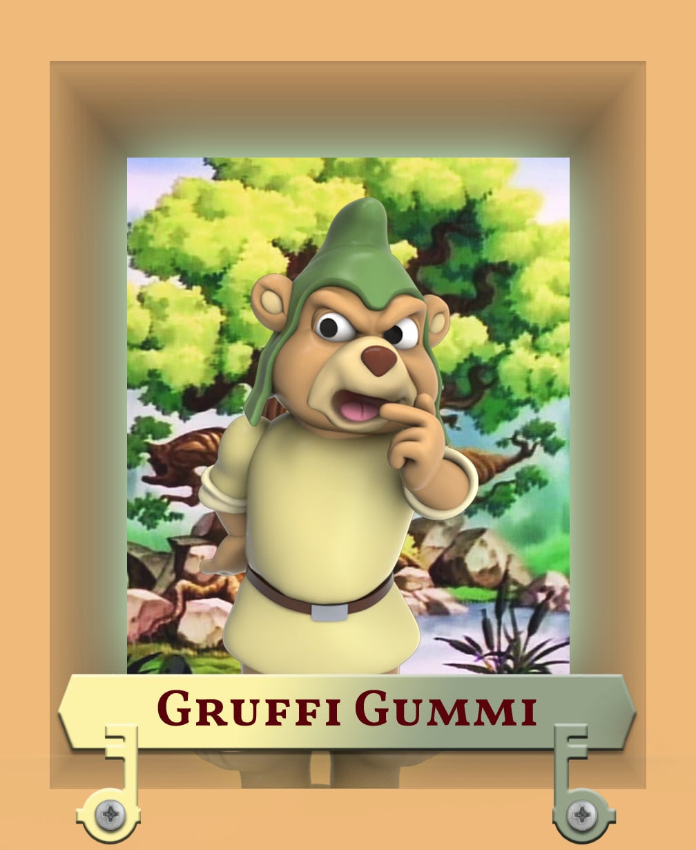 Gruffi Gummi Bear 3d model