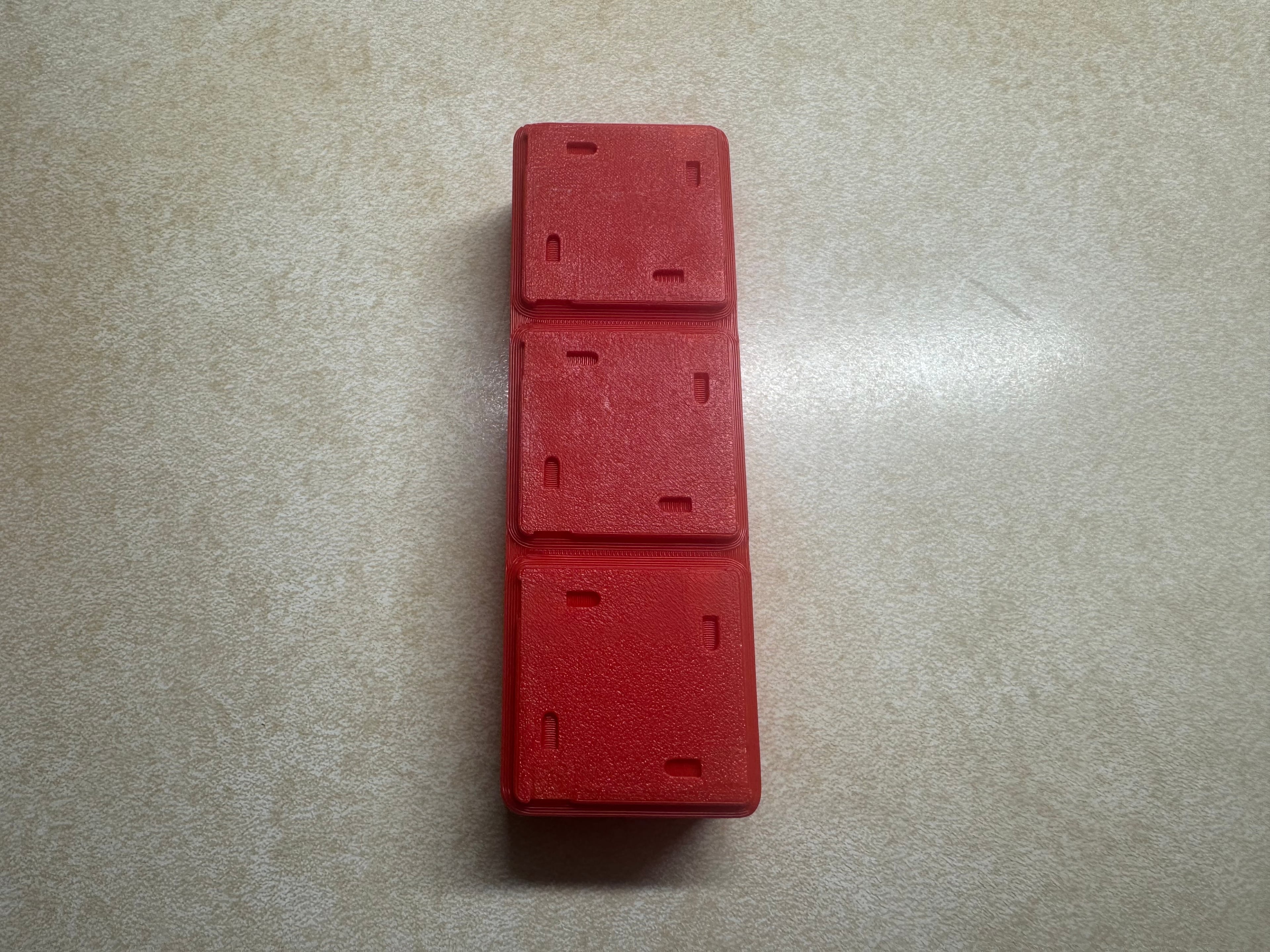 Milwaukee 9-Key Folding Hex Key Set gridfinity 3d model