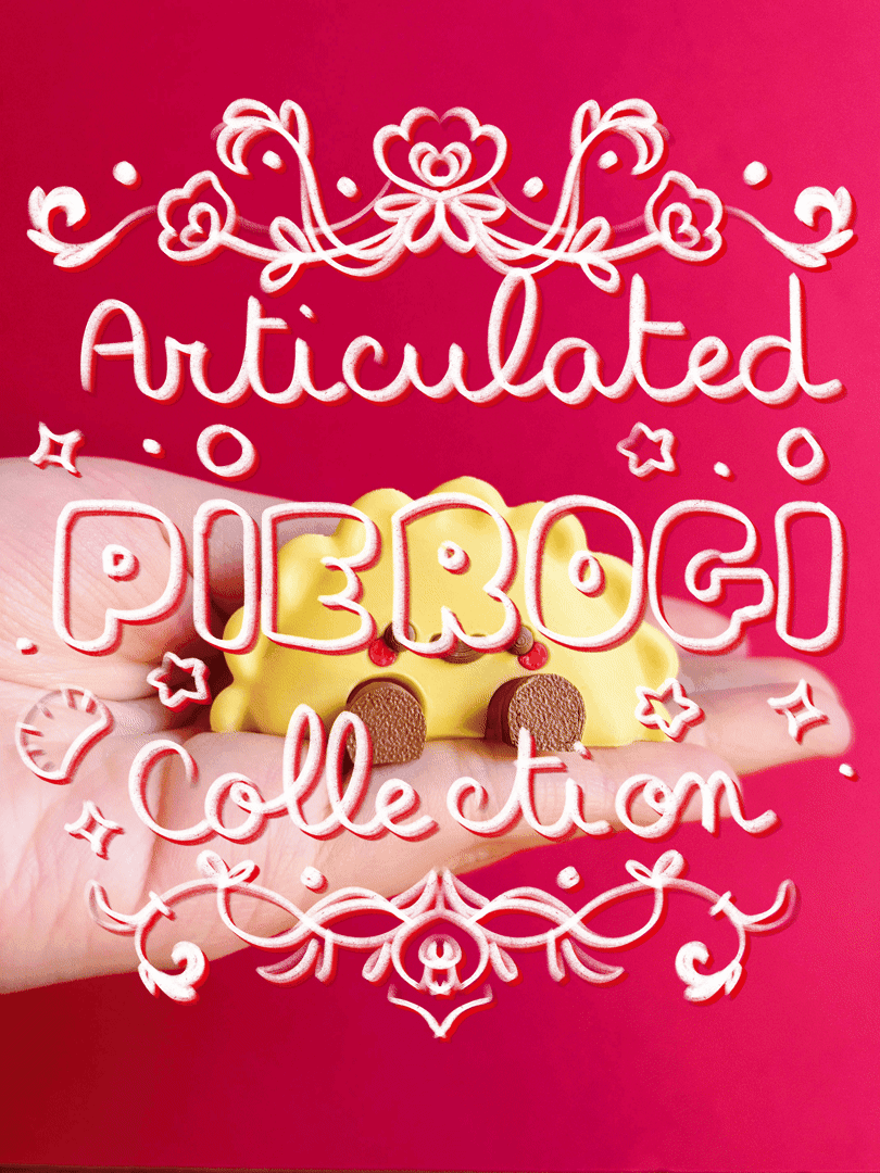 Cute Articulated Pierogi | No AMS | Print-in-place | Support-free 3d model