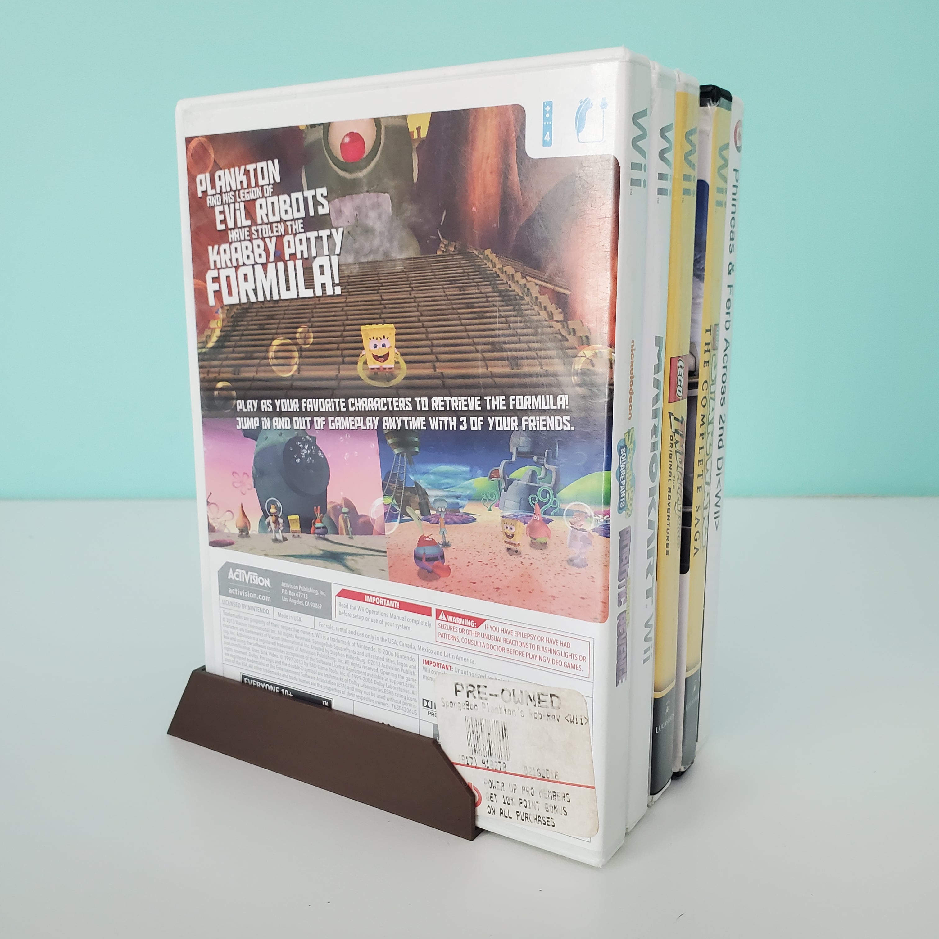 Parametric Game Case Holder 3d model