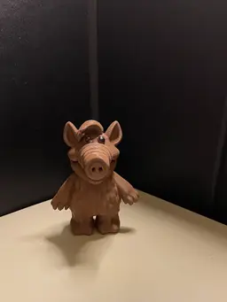 This was amazing, I love it!!! Thank you so much! Printed on Creality Ender 3 v3ke, followed the suggested settings, used 50% gyroid, and tree supports. Filament: Inland Chocolate, used marker to color in eyes. Great job! 3d model