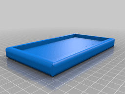 Ablage fuer Smartphone an Dobson Montierung /Storage for smartphone on Dobsonian mount 3d model