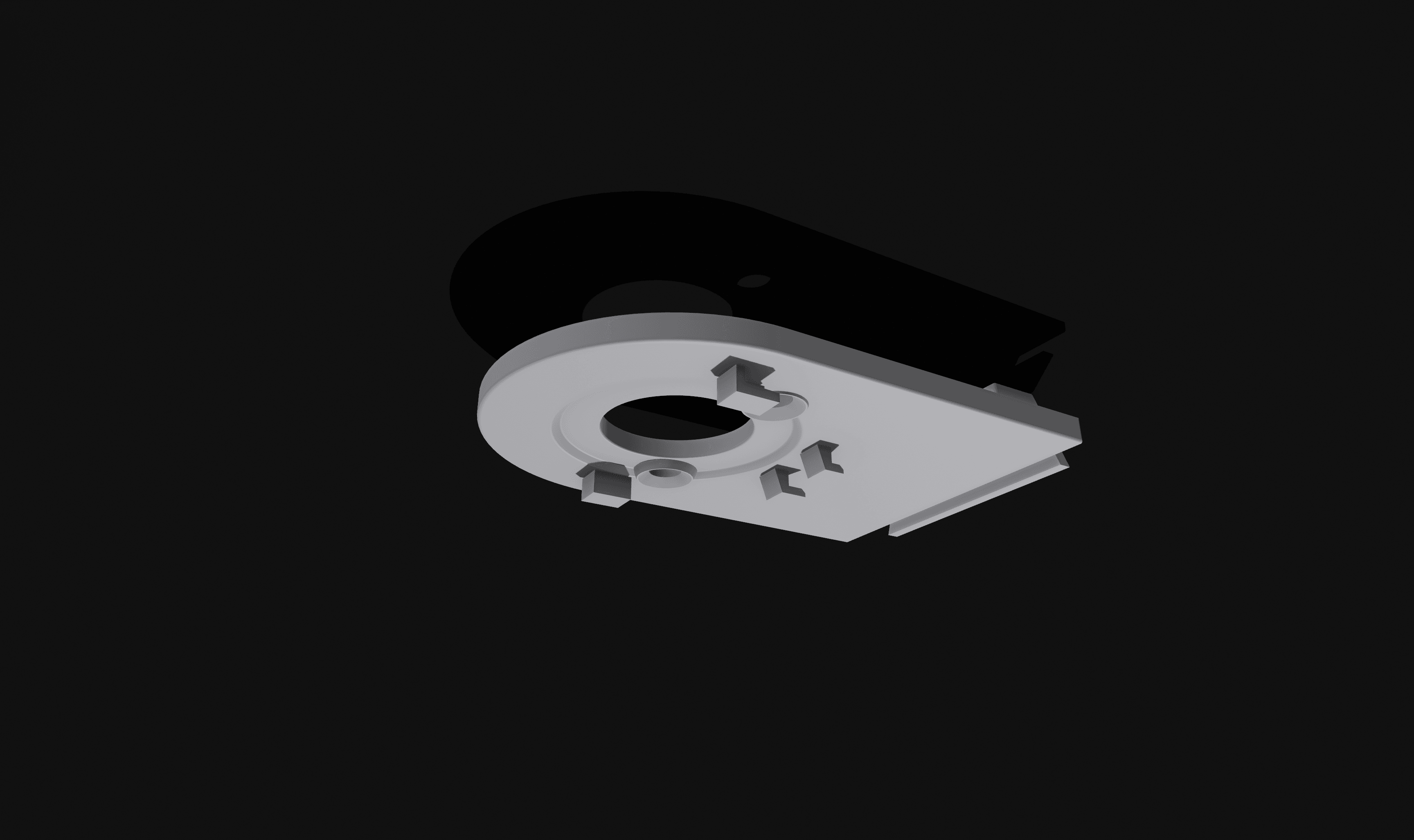 Ring Indoor Camera Door Mount 3d model