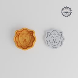 Sheep Shape Cutter & Stamp Set, Perfect for Cookies & Fondant, Farm Theme, Multiple Sizes S/M/L PRODUCT_93 3d model