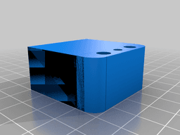 schuko stecker-garage - cable organizer -eu plug 1x 2x 3x 3d model