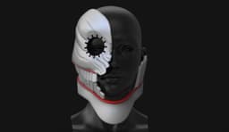 Dandadan Acrosilk Masks Full and Half Versions 3d model