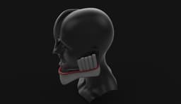 Dandadan Acrosilk Masks Full and Half Versions 3d model