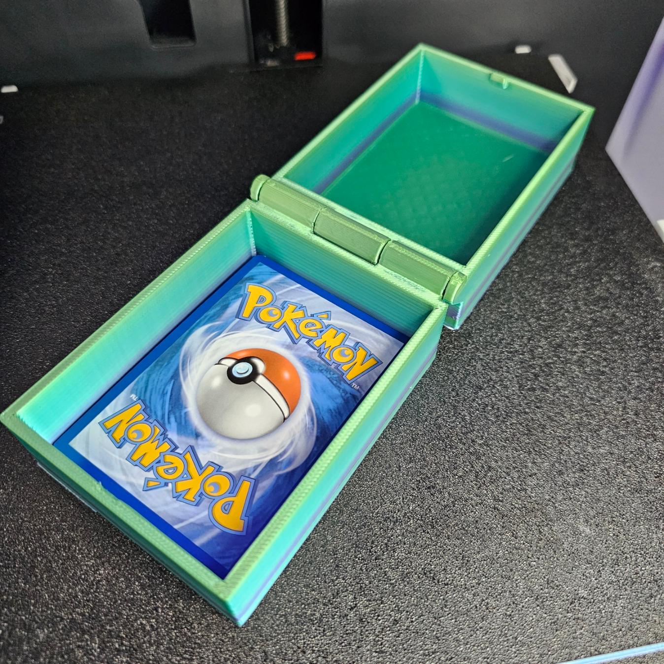 Pokémon Card Box - Snap Fit Box 3d model