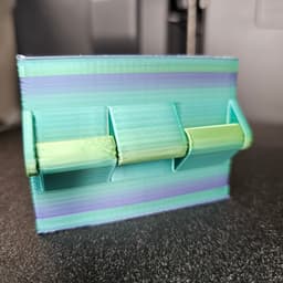 Pokémon Card Box - Snap Fit Box 3d model
