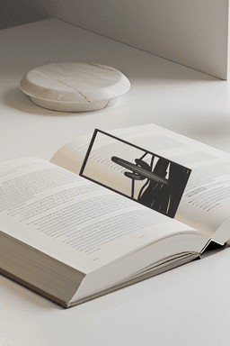 Cactus Bookmark, Creativity Bookmark, Gift Idea 3d model