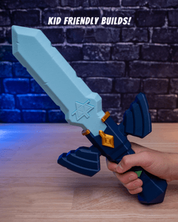 Chunky Master Sword - Sword Prop Kit | No Supports, No AMS, No Glue 3d model