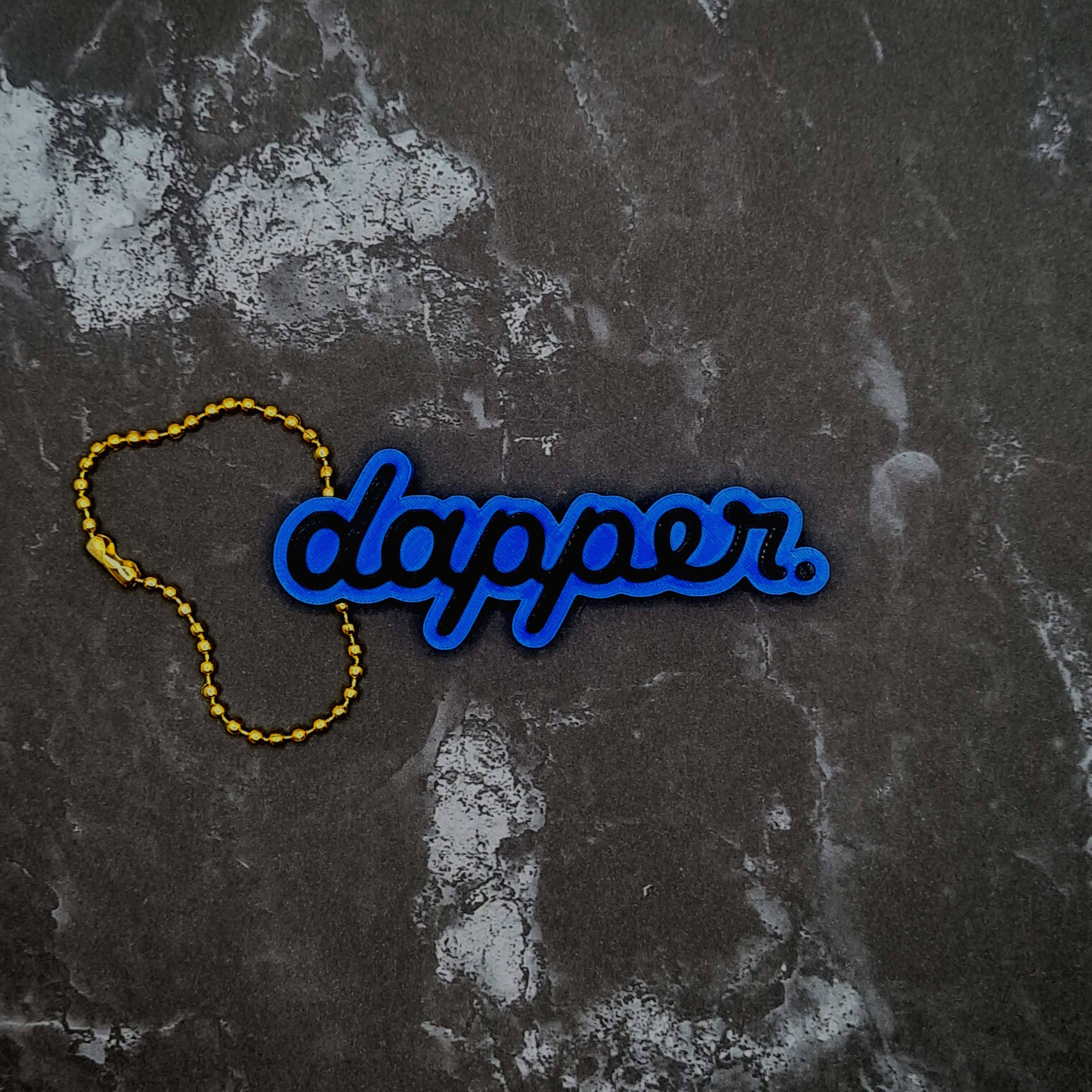 Dapper Keychain 3d model