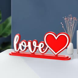 Love Photo Frame, Valentine’s Day Gifts, Heart-Shaped Photo, Anniversary Photo Frame, Romantic Gift 3d model
