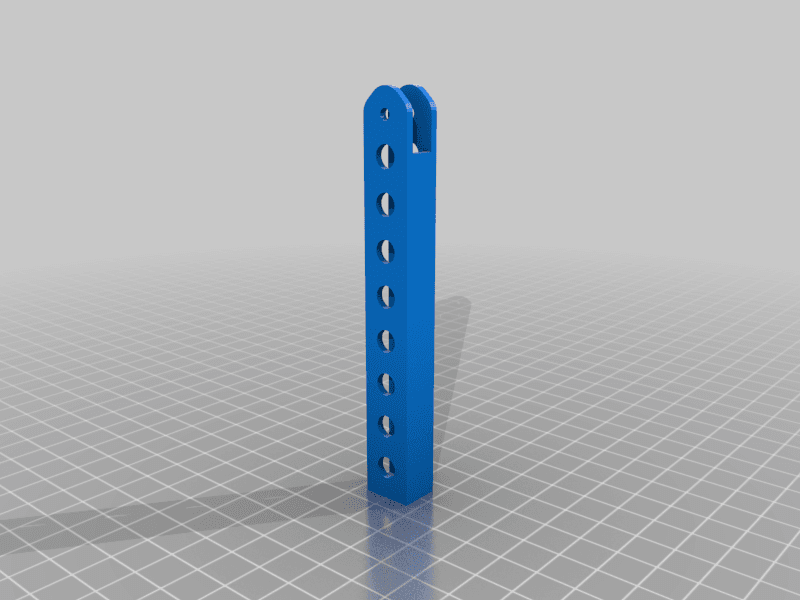"Butterfly" style bread lame with extra supports 3d model