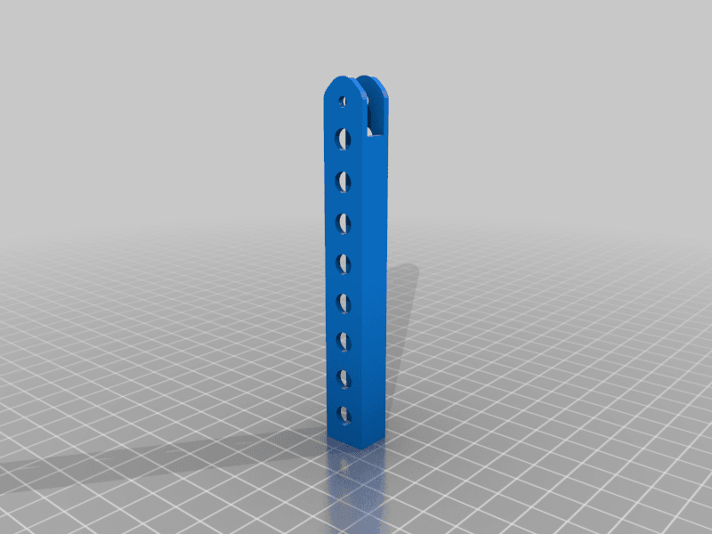 "Butterfly" style bread lame with extra supports 3d model