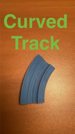 Marble Bobsled Track 3d model