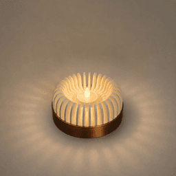 RIBBO - DESIGNER TEALIGHT / TEALIGHT COMPATIBLE / MODERN HOMEDECOR / LIGHTING 3d model