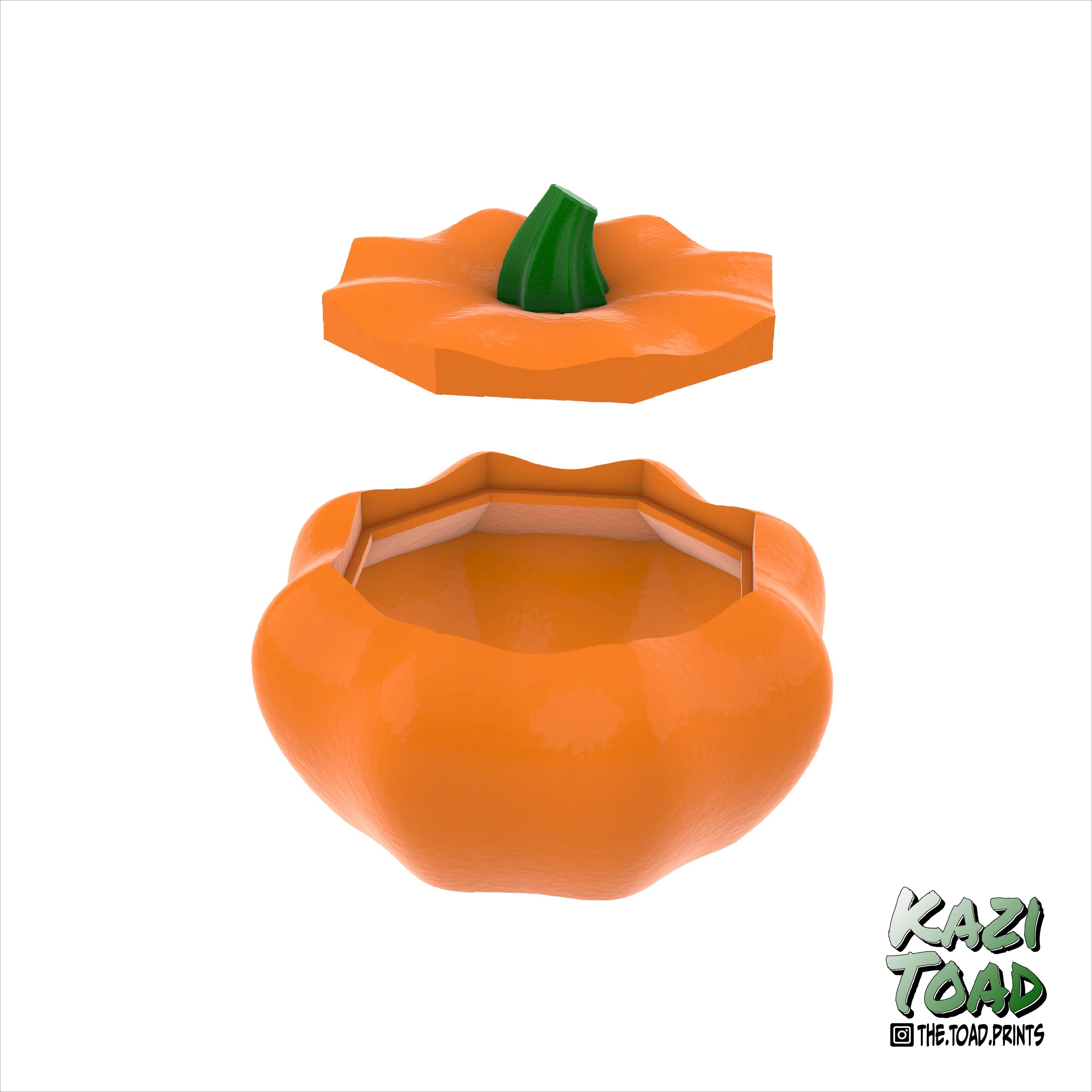 Pumpkin OctoBox 3d model