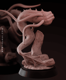 Aboleth D&D Nightmare - with Free Monsters Series Pdf - Epic Dark DnD Beast from Horror 3d model