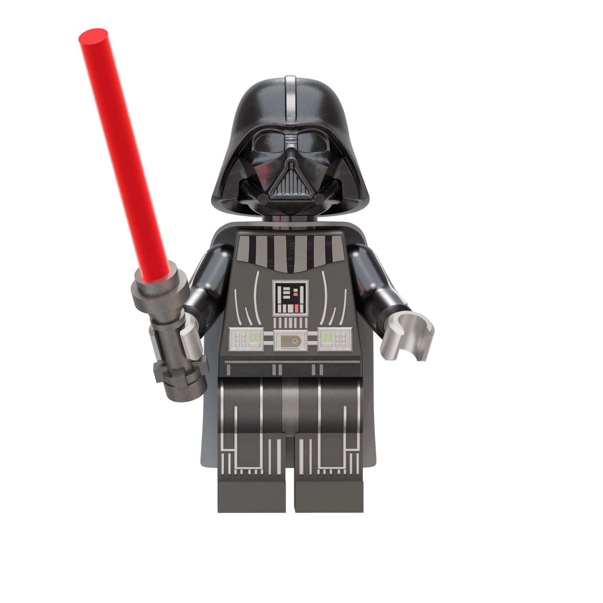 Darth Vader Lego Figure 3d model