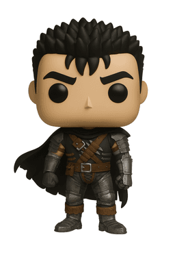 BERSERK GUTS FUNKO POP STYLE – STL Fan Art Model 3d model