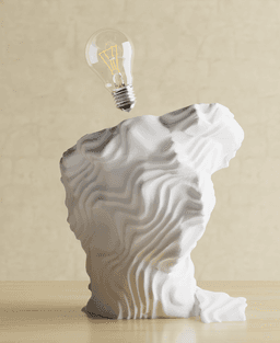 David lamp 3d model