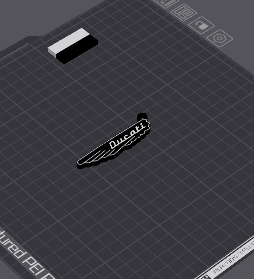 Keychain: Ducati II 3d model