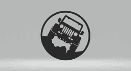 Car Art 2D.stl 3d model