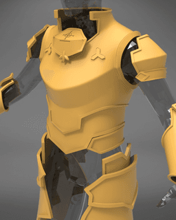 Kirito’s Armor - Integrity Knight 3d model