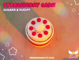 Strawberry Cake Clicker 3d model