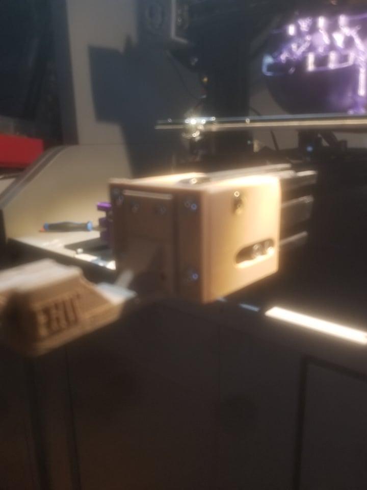 FHW:(Ender 3 Pro) Streamer camera mount for  3d model