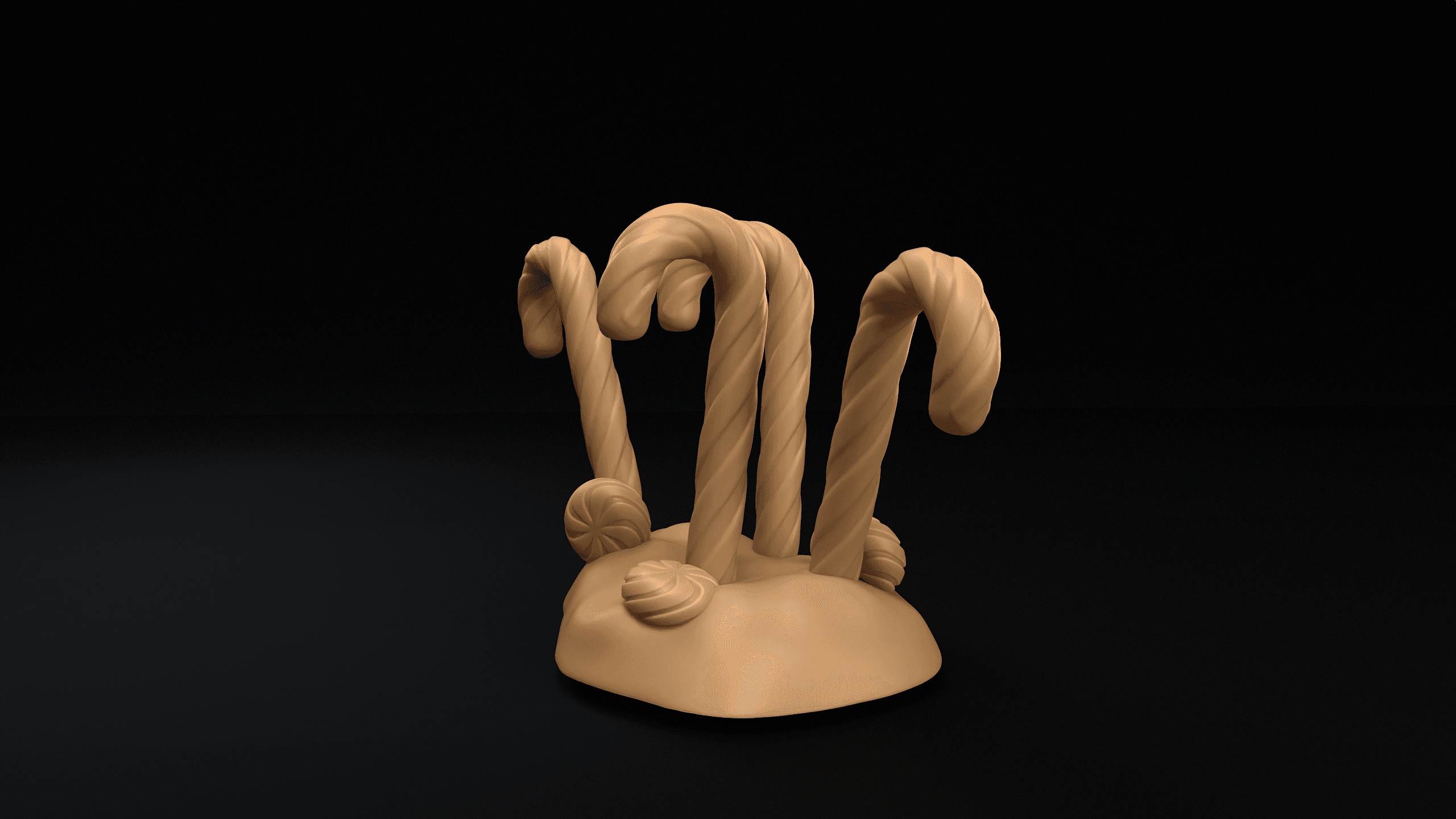 Candy Canes A 3d model