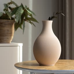 Flower Vase SORA - Round Decoration Vase 3d model