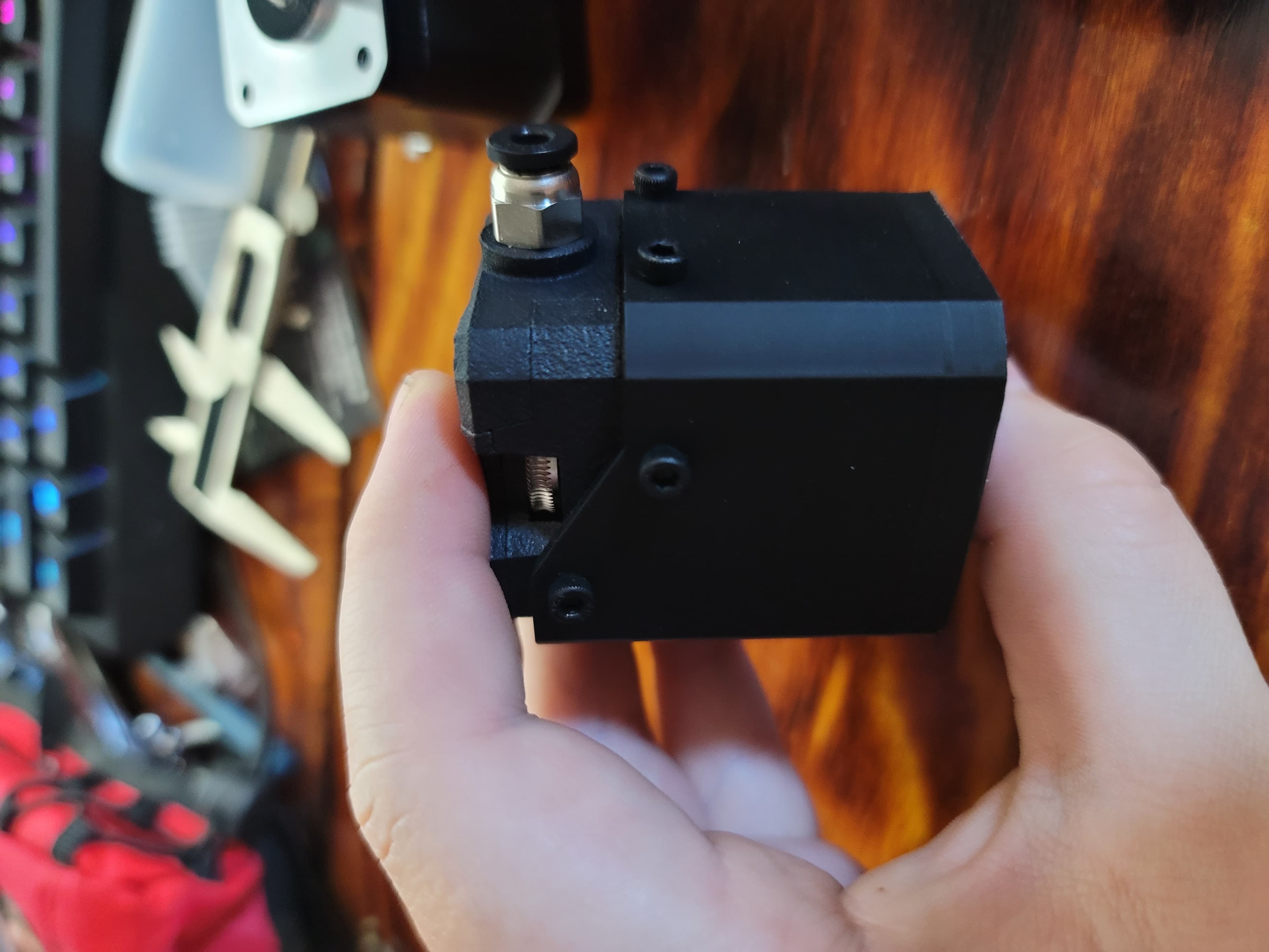 Ender 3 Bondtech LGX mount 3d model