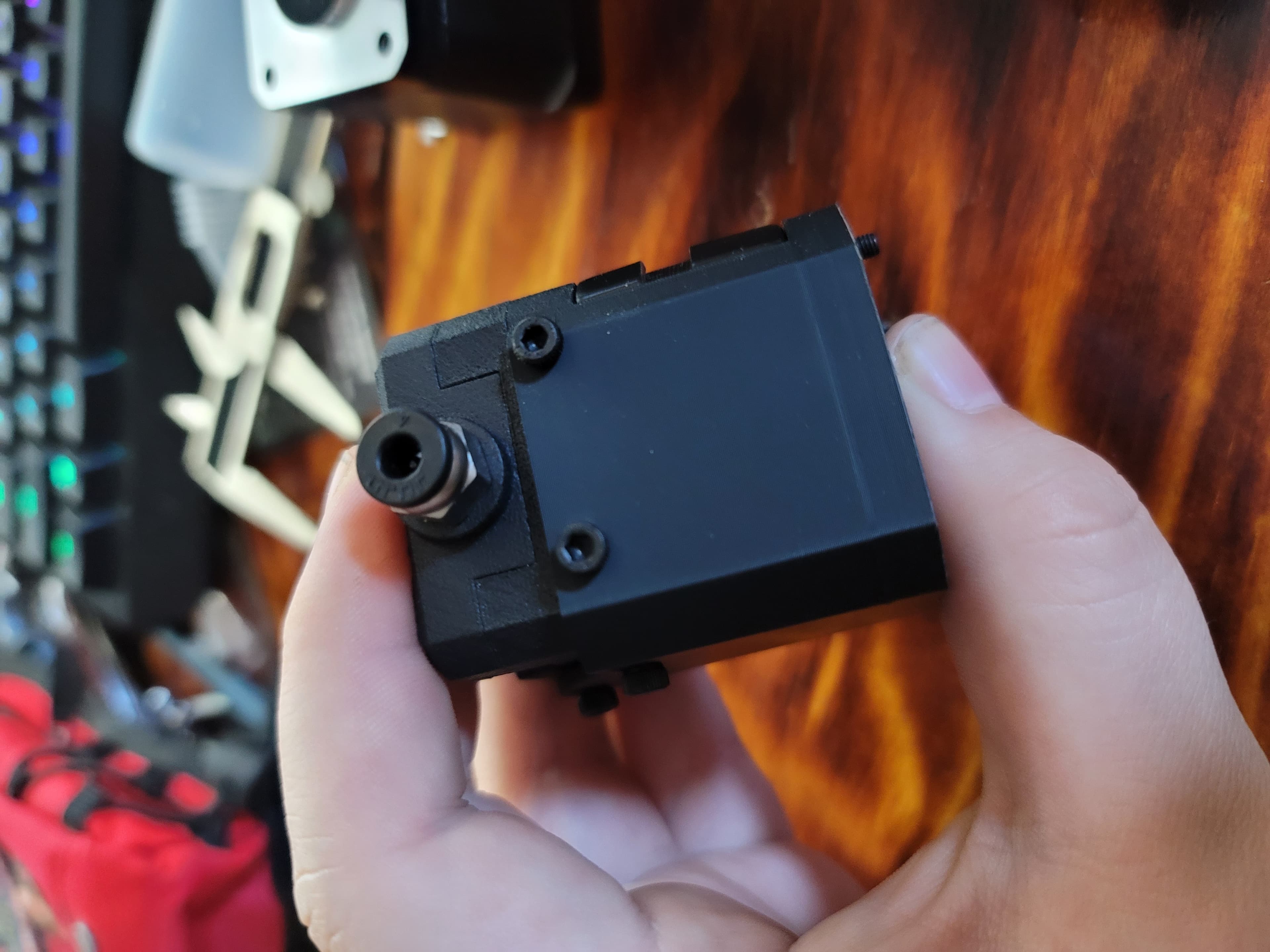 Ender 3 Bondtech LGX mount 3d model