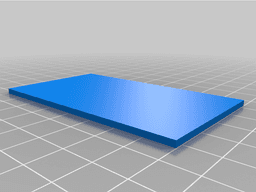 Retro style business card holder 3d model