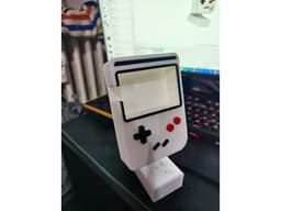 Retro style business card holder 3d model
